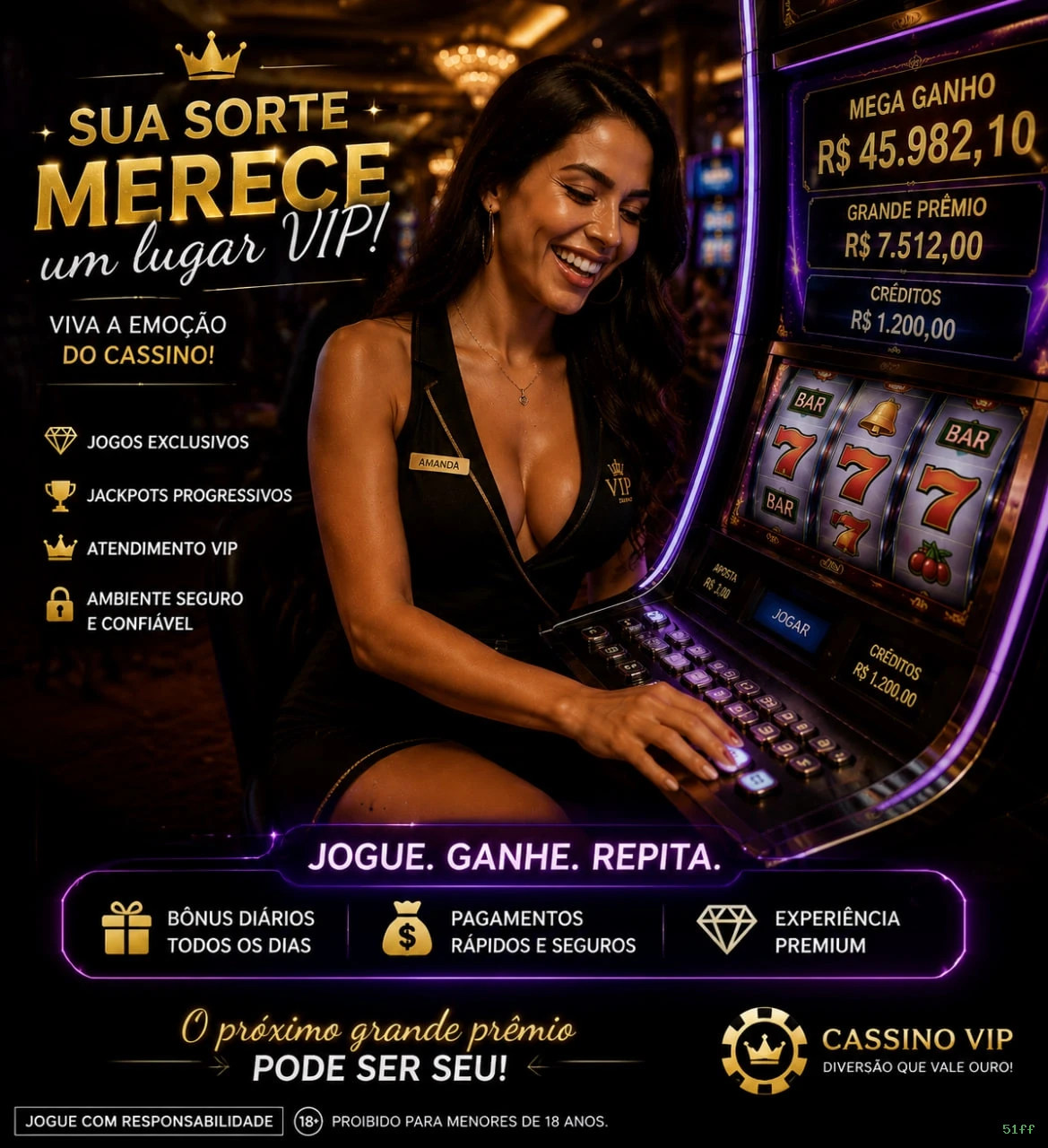 Controles de pagamento e BRL em 51ff